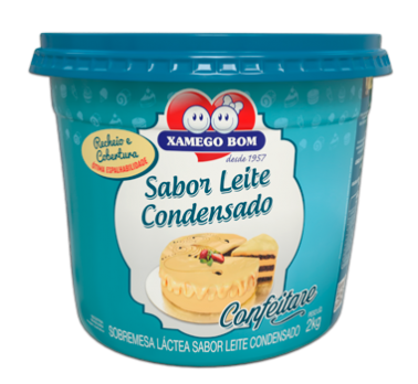 Relleno y Cobertura Sabor Leche Condensada Confeitare