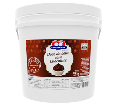 DOCE PASTOSO COM LEITE E CHOCOLATE XAMEGO BOM BALDE 5KG