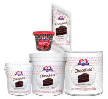 Doce Pastoso com Leite e Chocolate