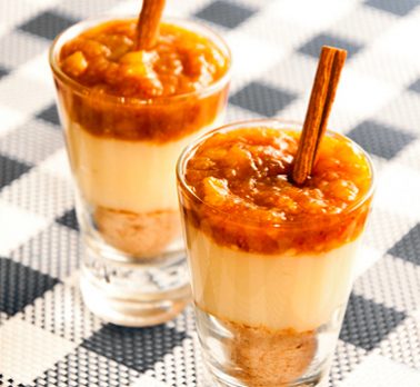 Verrine de Banana Caramelada