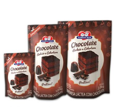 Recheio e Cobertura de Chocolate – Pouch