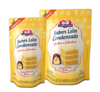 Recheio e Cobertura Sabor Leite Condensado – Pouch