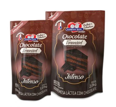 Chocolate Intenso Forneável – Recheio e Cobertura