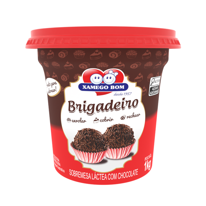 Bolo Delícia de Brigadeiro - Xamego Bom