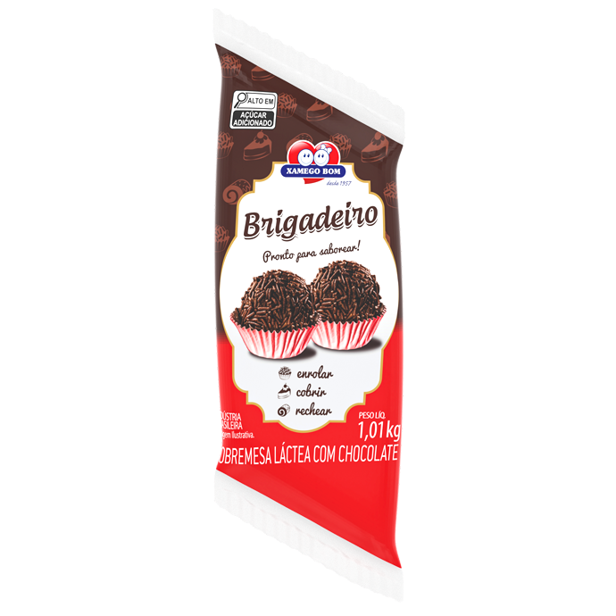 Bolo Delícia de Brigadeiro - Xamego Bom