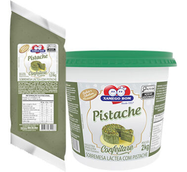Sobremesa Láctea Confeitare Pistache