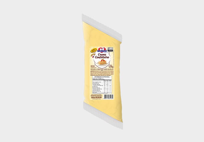 Creme Confeiteiro Termoestável Xamego Bom em bisnaga de 1,01kg
