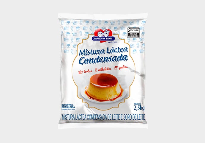 Mistura Láctea Condensada Xamego Bom 5kg