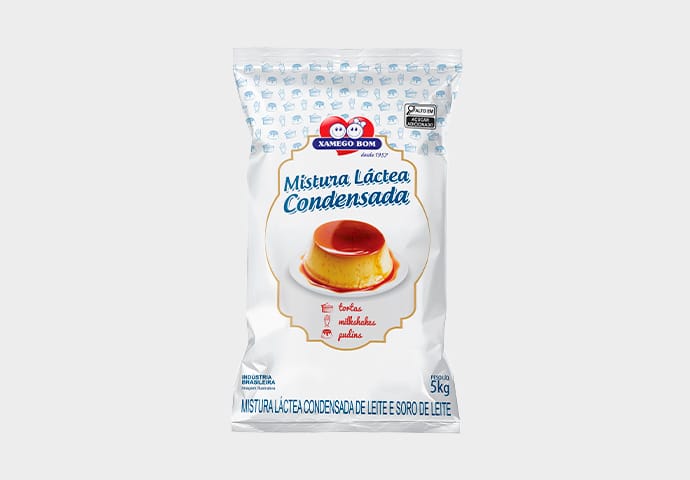 Mistura Láctea Condensada Xamego Bom 5kg