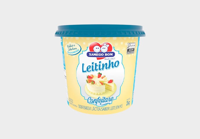 Confeitare Leitinho Xamego Bom pote 2kg