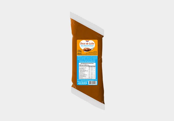 Doce de leite zero adição de açúcar bisnaga 1,01kg Xamego Bom