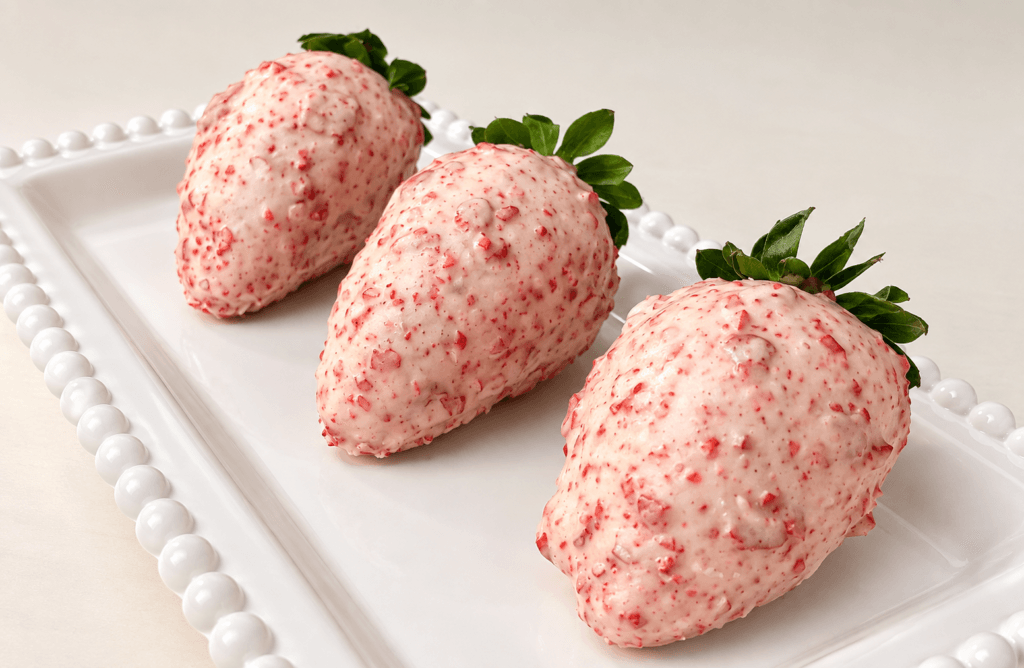 Bombom de Morango Cravejado Xamego Bom