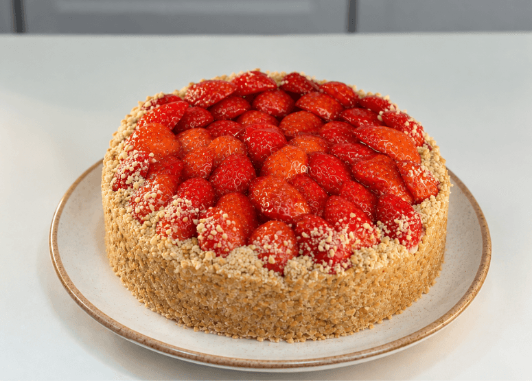 Torta de Morango Xamego Bom